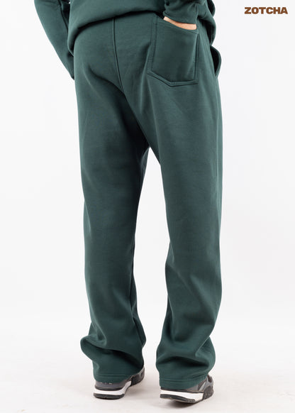 oversized green sweatpants